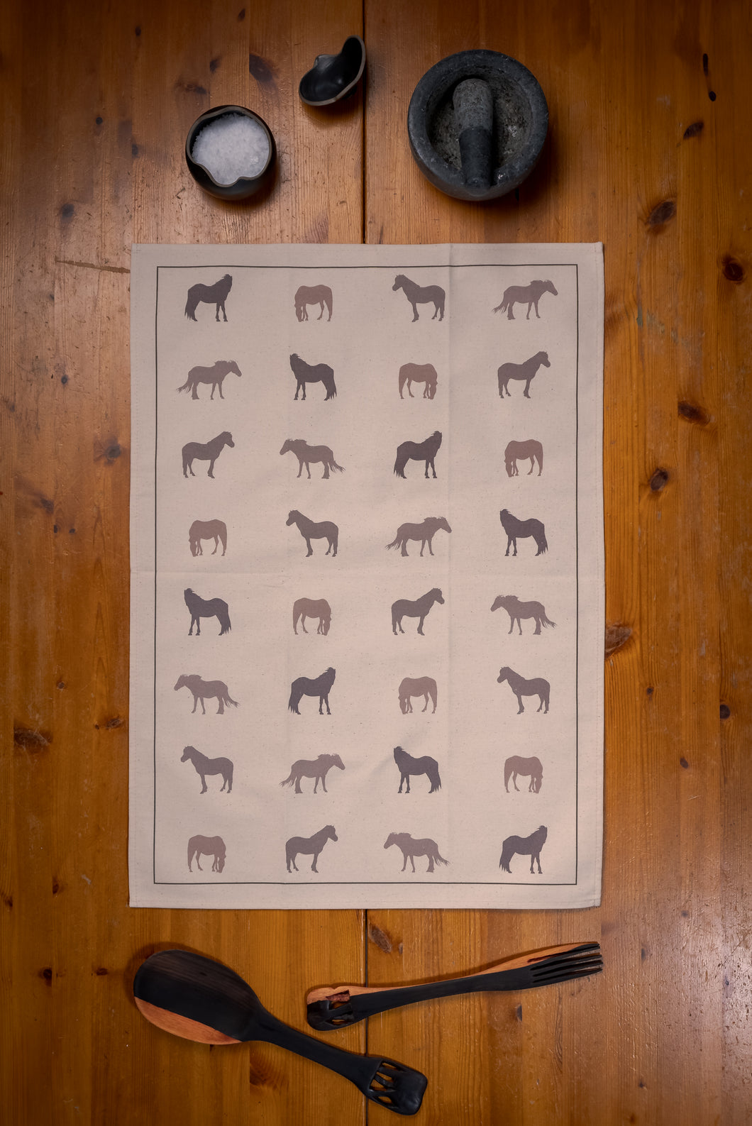Tea Towel - Horses
