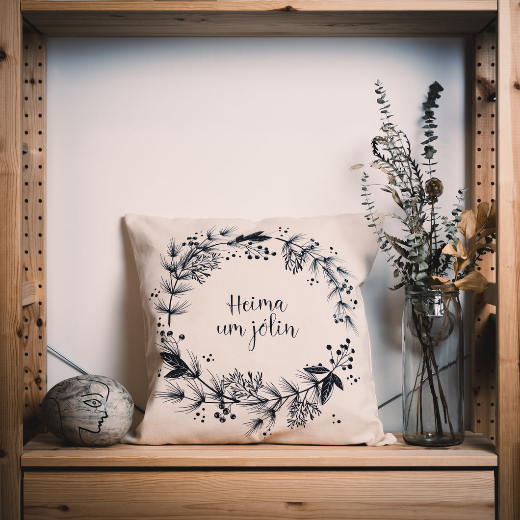 Cushion Cover - Heima um jólin