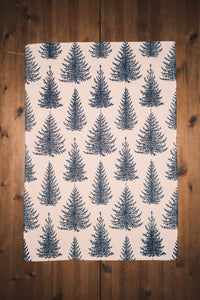 Tea Towel - Christmas Trees