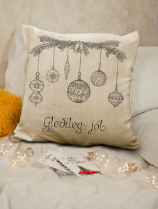 Cushion Cover - Vintage Christmas